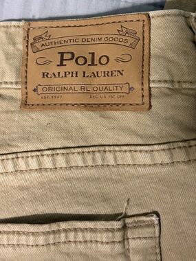 Ralph Lauren Polo Beige Khaki Lined Jacket